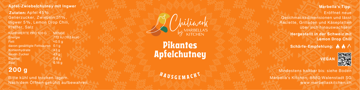 Spicy Apple Chutney