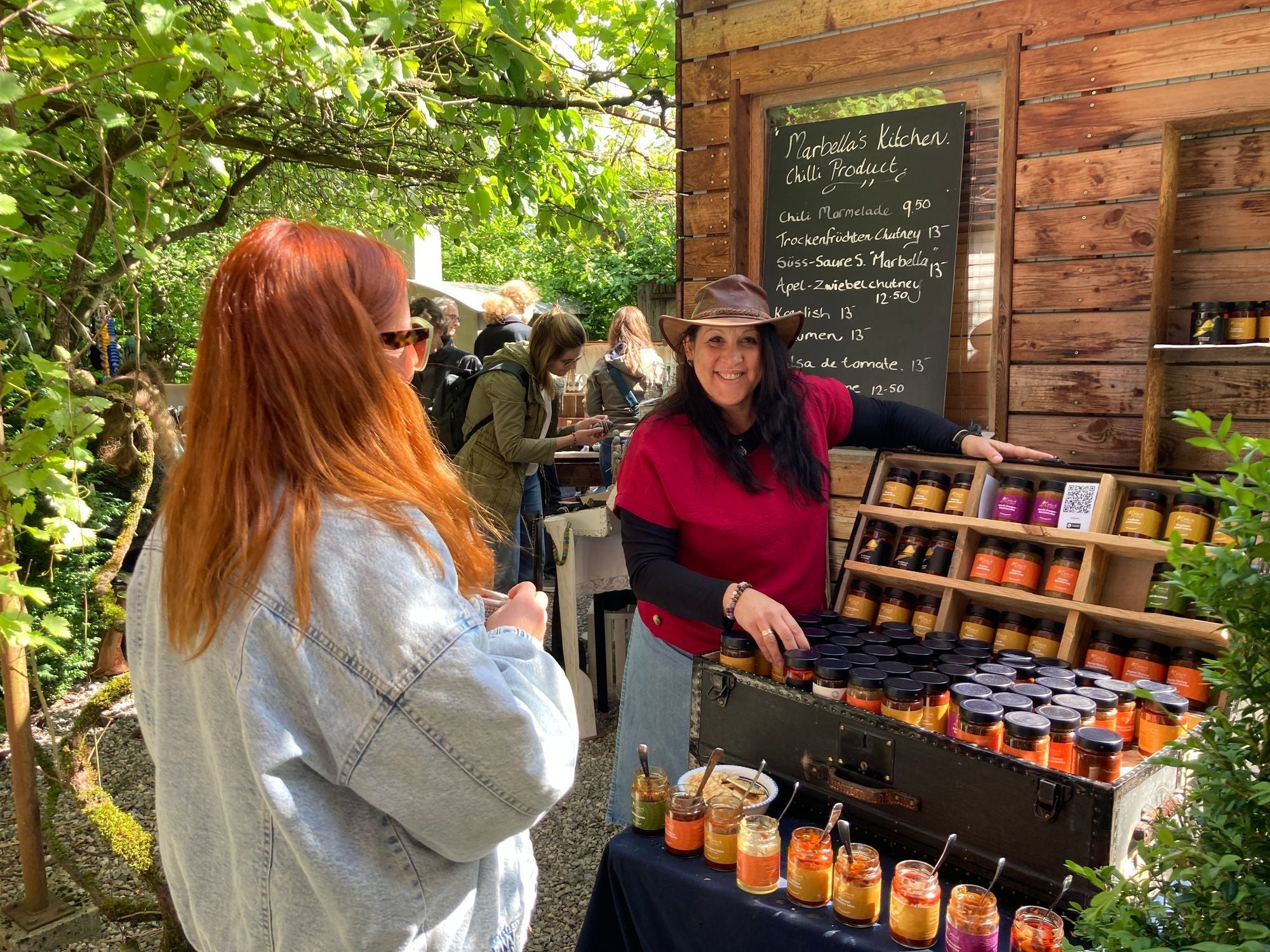 Koffermarkt im Naturgarten