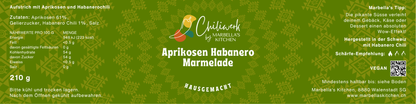 Aprikosen Habanero Marmelade