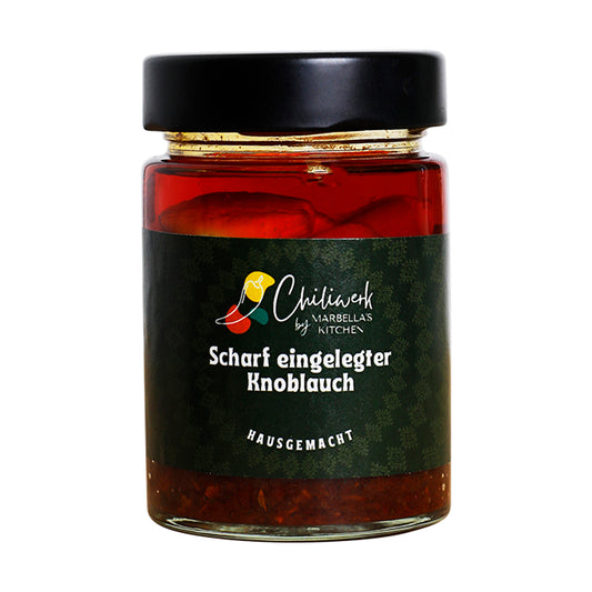 Spicy Pickled Garlic